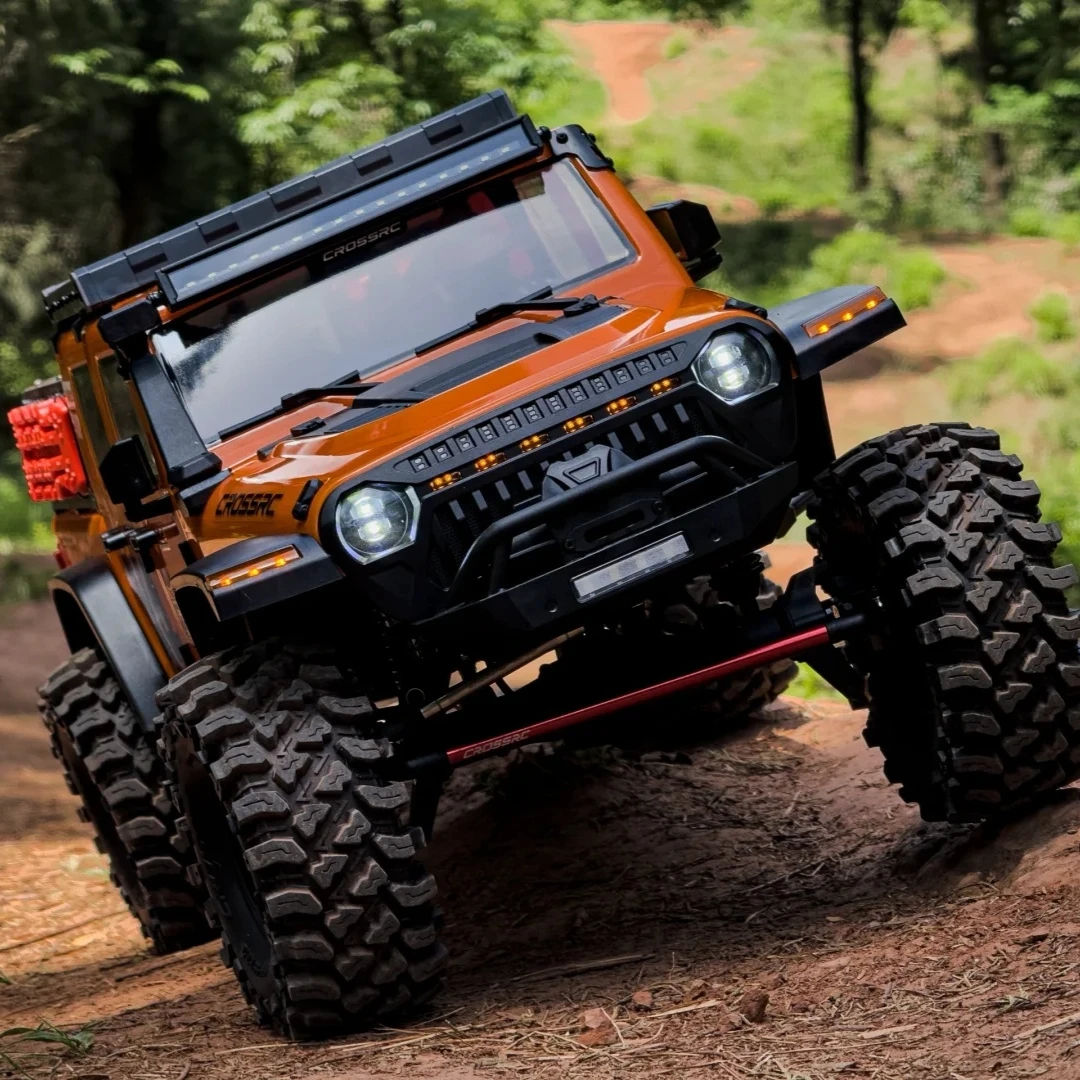 

CROSSRC EMO X4 Leopard масштаб 1/8 RTR Rock Crawler 4WD Внедорожный радиоуправляемый грузовик Электрический 4x4 автомобиль Готов к работе Без батареи в комплекте