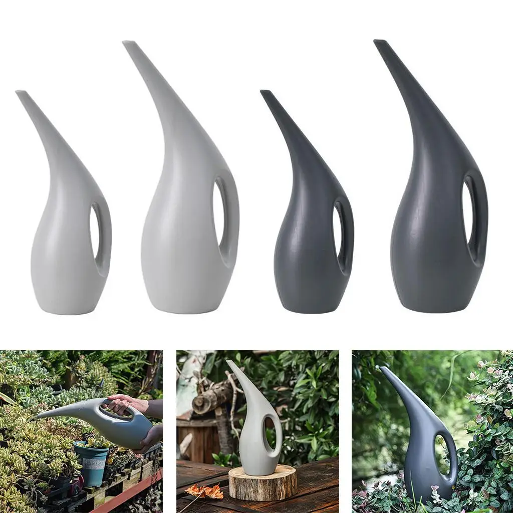 علبة سقاية بلاستيكية للحديقة سعة 1500 مل/2500 مل وغلاية وعاء سقي خارجي