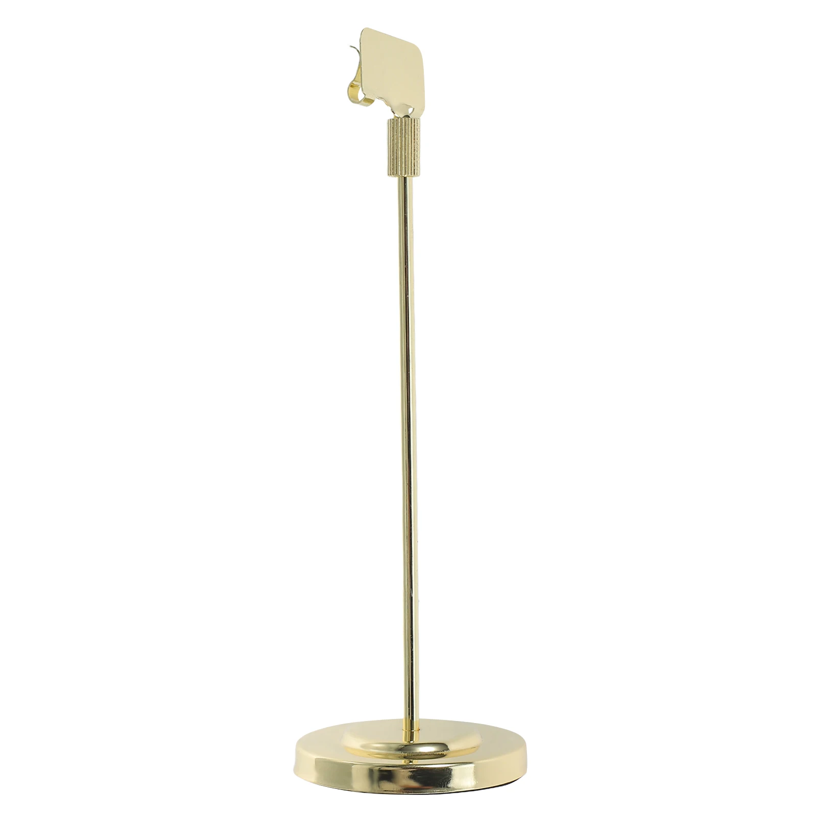 Desktop Note Holder Menu Clip Photo Stand Business Cards Clips Memo Office Message Folder