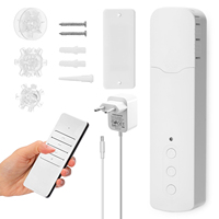 Tuy WiFi M616EGWT Smart Electric Curtain Motors Chain Roller Blinds APP Voice Control Compatible with Alexa Google Home