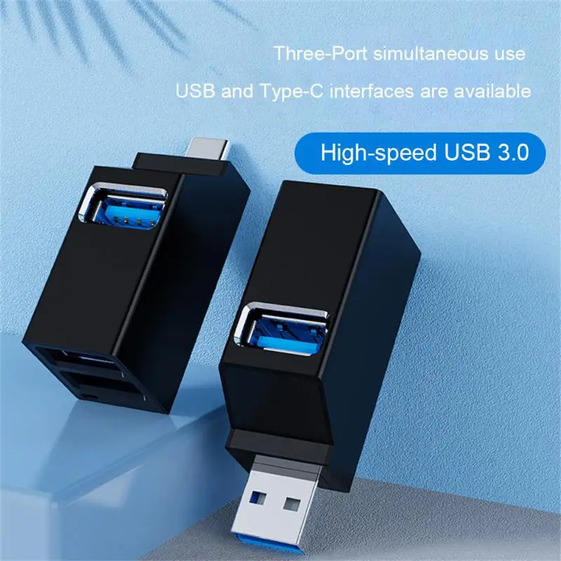 Hub Splitter Reliable Portable High Speed Durable Mini Compact Usb Hub With Multiple Ports High-speed Usb Splitter For Streaming