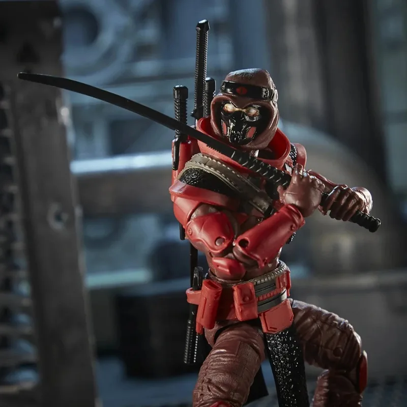 【In-stock】Hasbro G.I. Joe Classified Series Red Ninja 15cm Action Soldier Figure Model Collectible Toy Gift - view 3