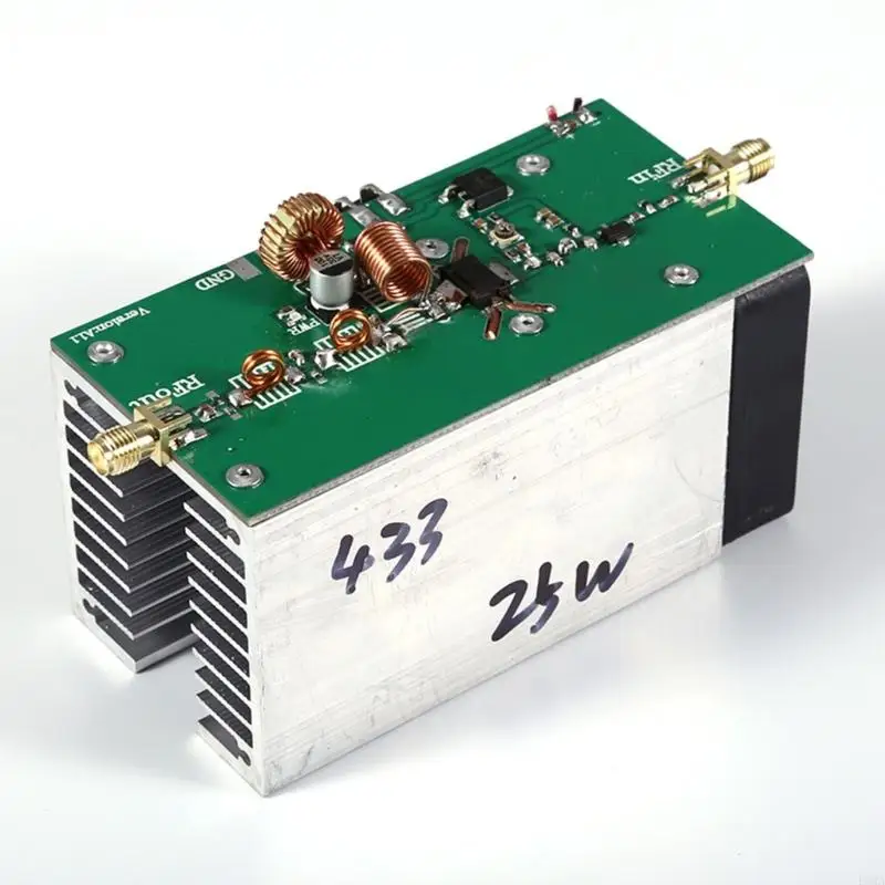 Bộ khuếch đại công suất F3MA Fan thông minh FANTINK 50OHM 12-18V VHF Bộ khuếch đại công suất vô tuyến 433MHz Máy phát khuếch đại