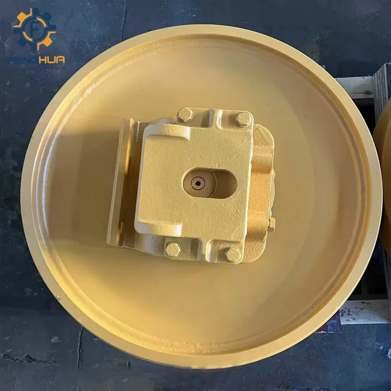 Excavator Undercarriage Parts Idler Mini Excavator D50 D6D D155AX-3 D8K D8N D85A-12 Bulldozer Idler Wheel