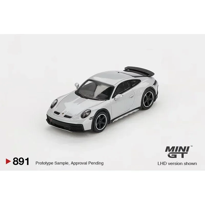 

MINIGT 891 In Stock 1:64 992 Dakar Ice Gray Metallic Diecast Model Collection Toys