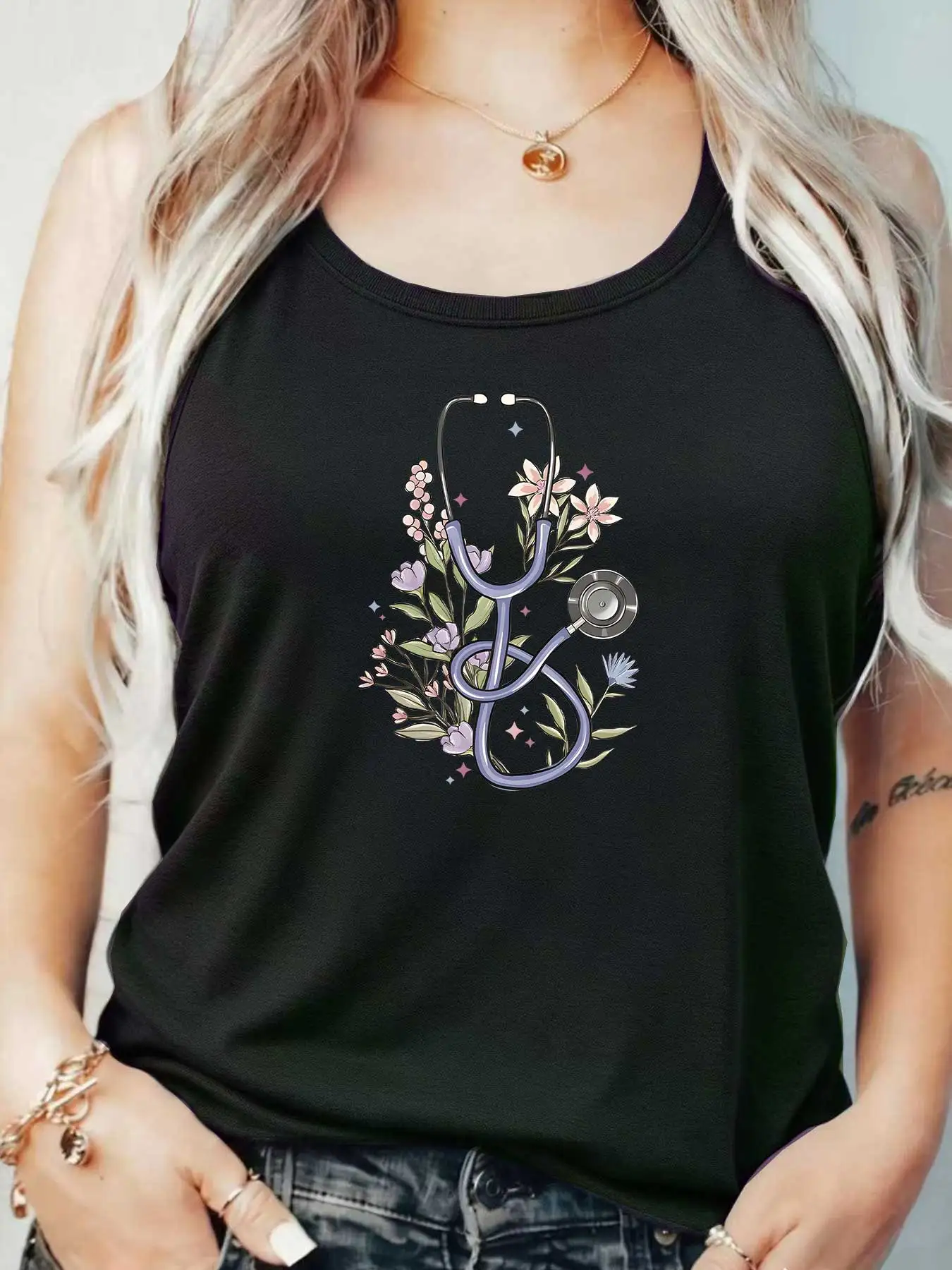 

Женская футболка свободного кроя с принтом и карманом, с круглым вырезом и ребристым воротником, размеры 1-8XL, большие размеры, удобная повседневная модель