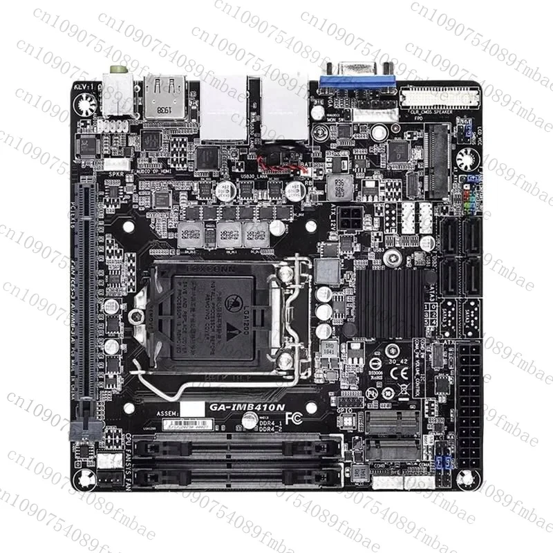 Virtue Preowned For Gigabyte IMB410N Dual Network Card Port 4COM LVDS  PCIE Motherboard Stable Operation