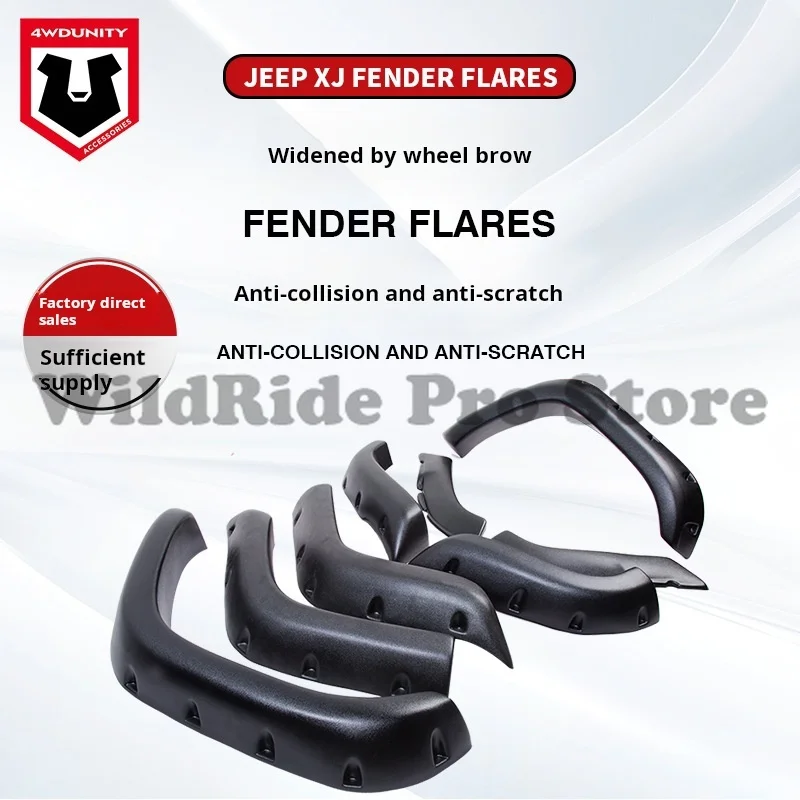 

Расширители крыльев премиум-класса ABS для Jeep Cherokee XJ 1984-2001 гг. | Удлинители колесной арки шириной 35% с усиленными краями