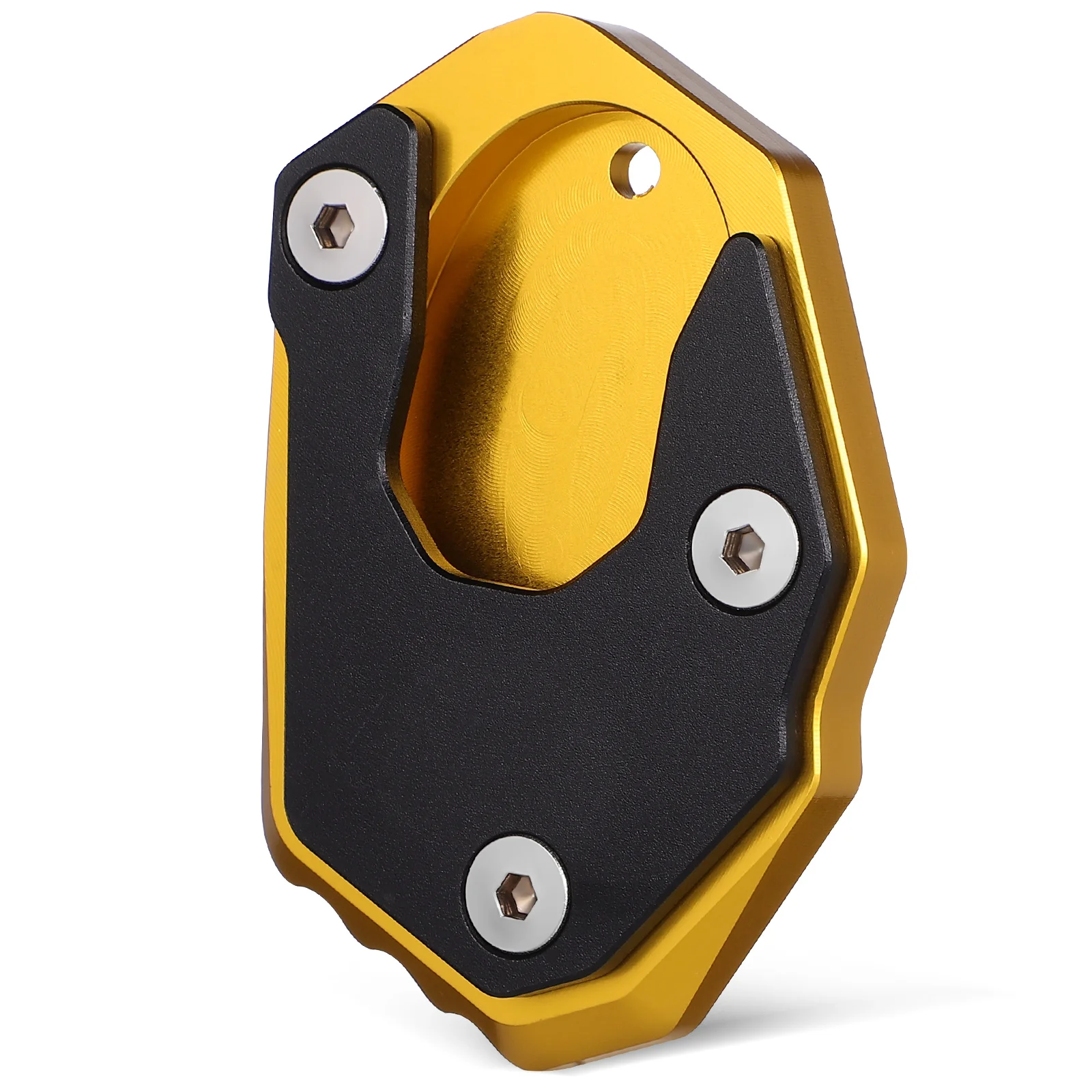 

Extra Large Motorcycle Kickstand Pad Anti Soft Surfaces Stability Durable Metal Easy Installation Suitable Various