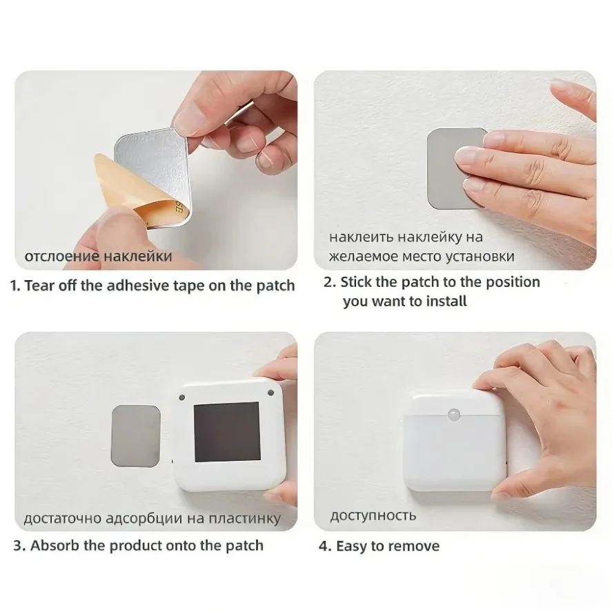 PIR Motion Sensor USB Night Light Induction Rechargeable LED lights For Bedroom Kitchen Stair Hallway Wardrobe Cupboard Lighting - view 5
