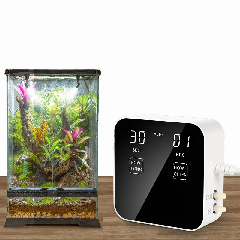 Intelligent Nano Fine Mist Sprayer Pump System for Paludarium and Vivarium