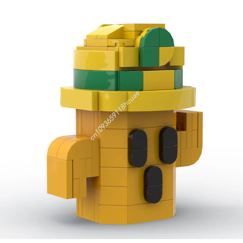 

131 шт. MOC AC034- Lloid Brickheadz, образовательные строительные блоки, рождественский подарок, расширенный DIY, предназначенный для взрослых