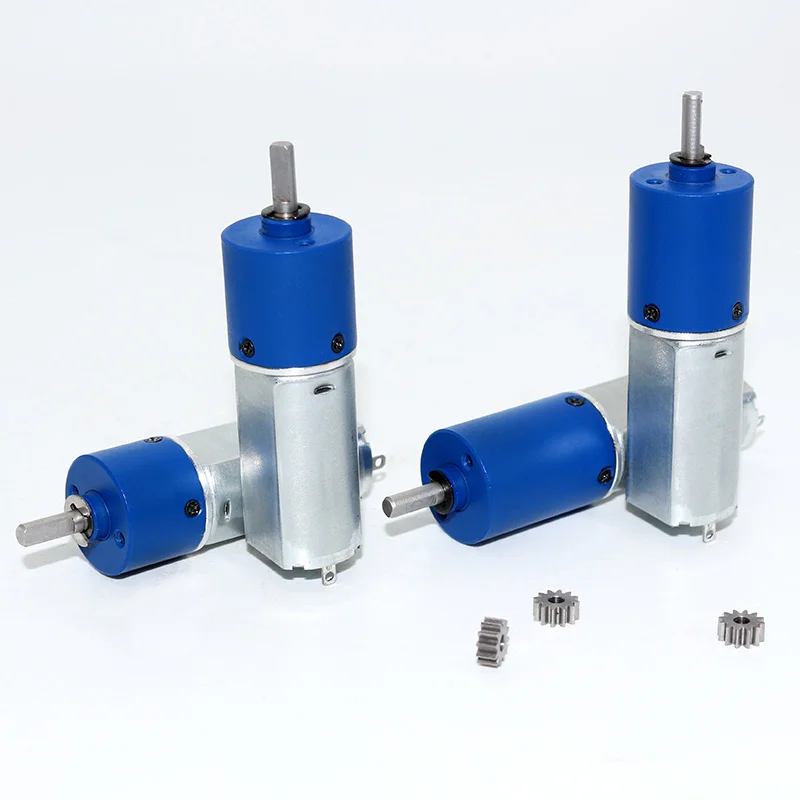 Miniature DC Reduction Motor All Metal Planetary Gearbox 16mm Reduction Motor Low Speed 12V