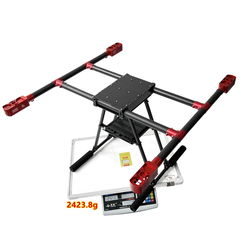 For1000mm Four-Axis Unmanned Rack 5kg Load Carbon Fiber Fixed Plant Protection Aerial Camera