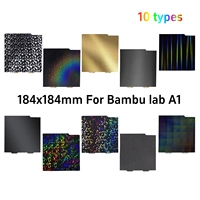 For A1 Mini Bambu Build Plate PEO Magnetic PET Carbon Plate Bed Double Side PEY PEI Steel Sheet for Bambu Lab A1 Mini 3d Printer