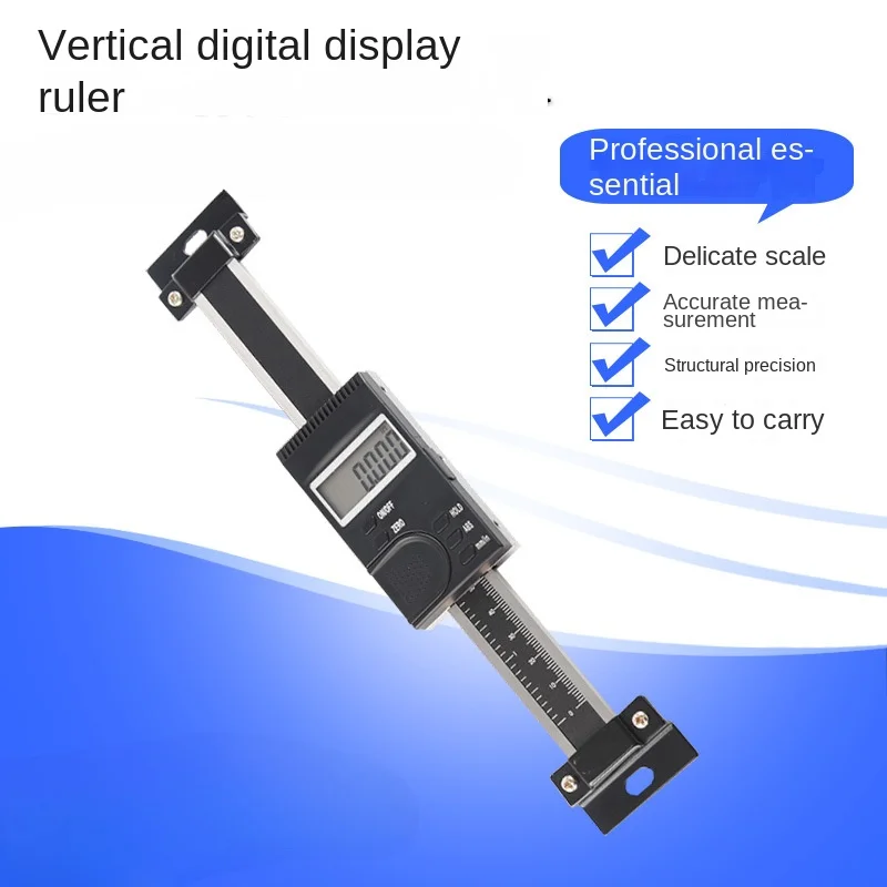 0-150mm Vertical Digital Display Electronic Vertical Electronic Machine Tool Caliper Displacement Ruler Locating Rule