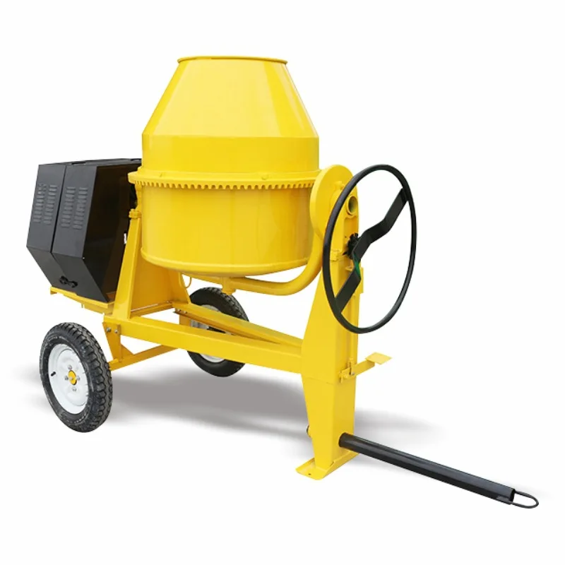 The mixing tank is diesel powered and electric optional for detachable transport