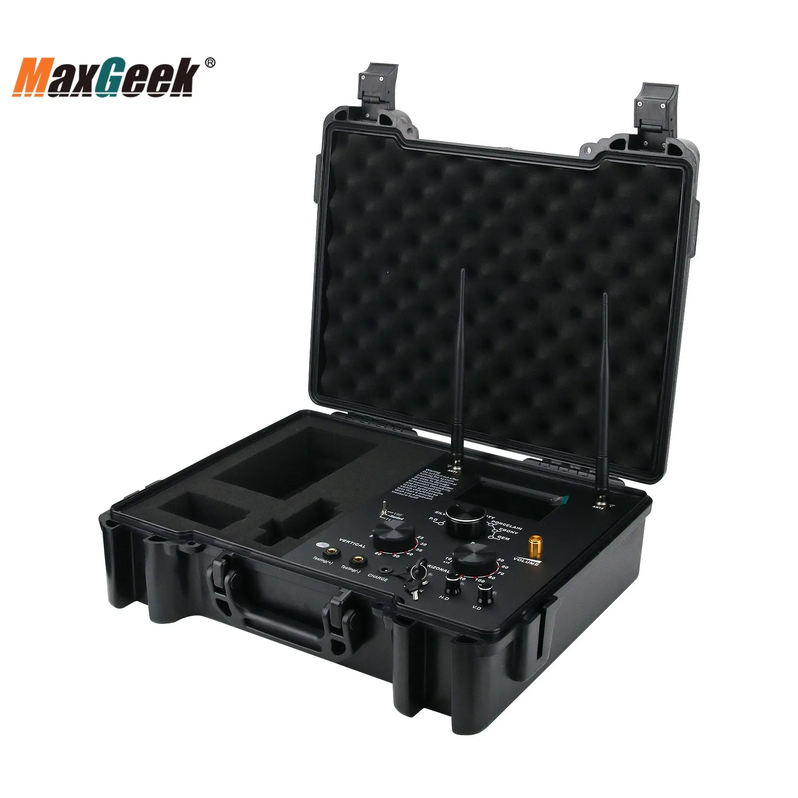 HAMGEEK XF-6 Gold Detector Metal Finder 60M/1200M scansione Radar per archeologia oro argento rame