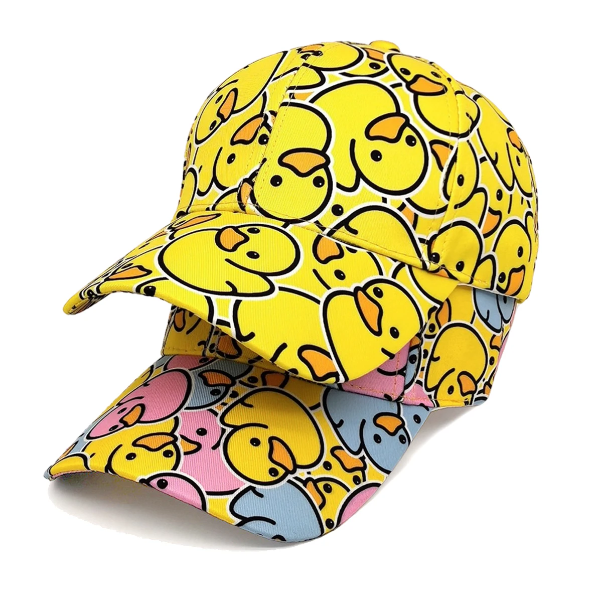 Cartoon Duck Pattern Baseball Caps Summer Sunscreen Sun Gorr
