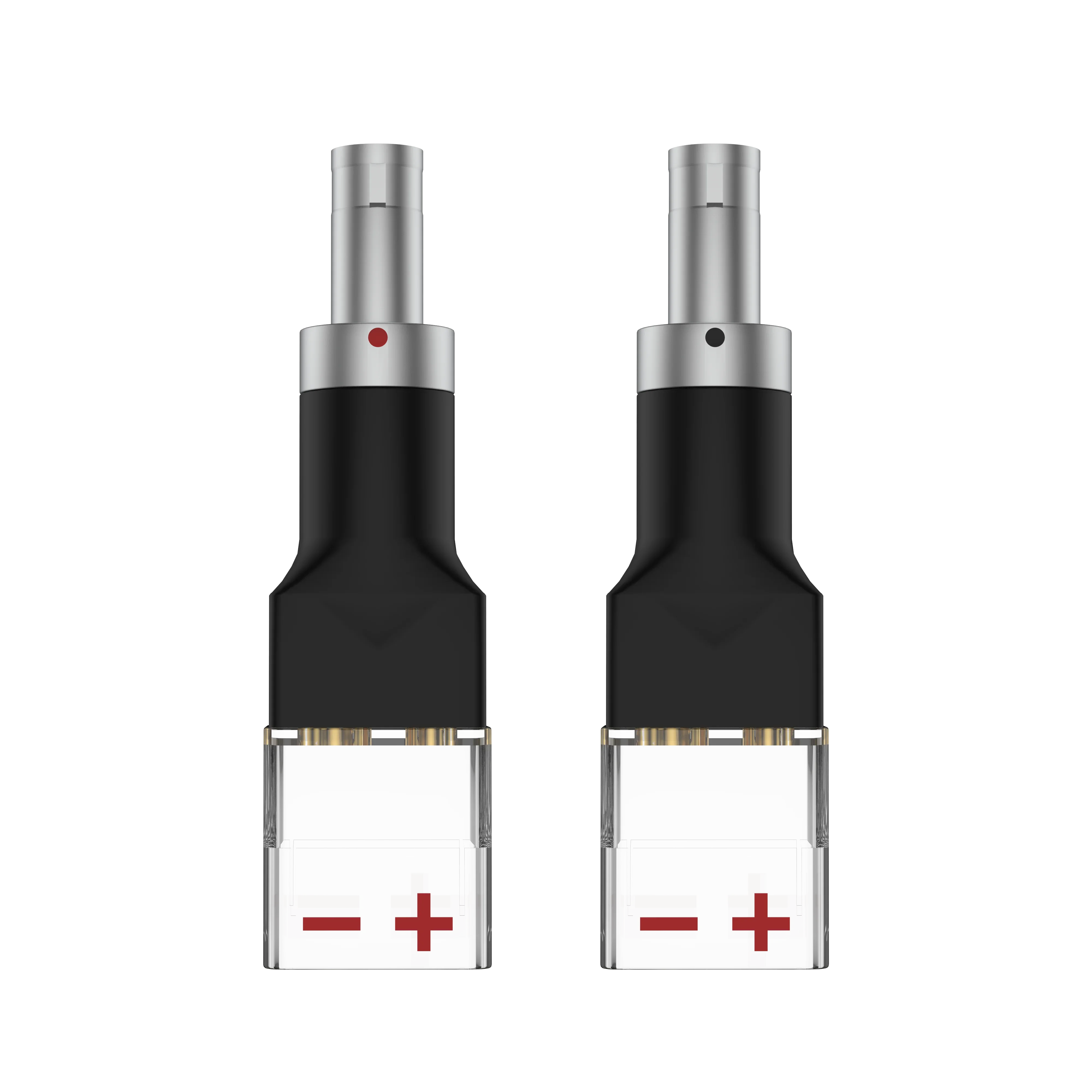 Audiocrast Pair Gold Plated HD800 Male to HD580 Adapter for Sennheiser HD800 HD800S HD820 HD600 Cable