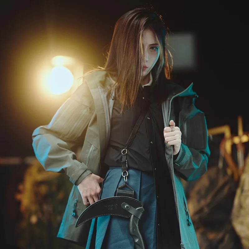 خطاف مخبأ مغناطيسي تكتيكي، حزام للهاتف المحمول ذو نقطة واحدة مع حزام تكتيكي مزخرف EDC متعدد الأغراض #4