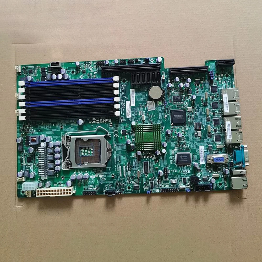 X8SIU-F-II008 For Supermicro Server Equipment Motherboard X8SIU-F