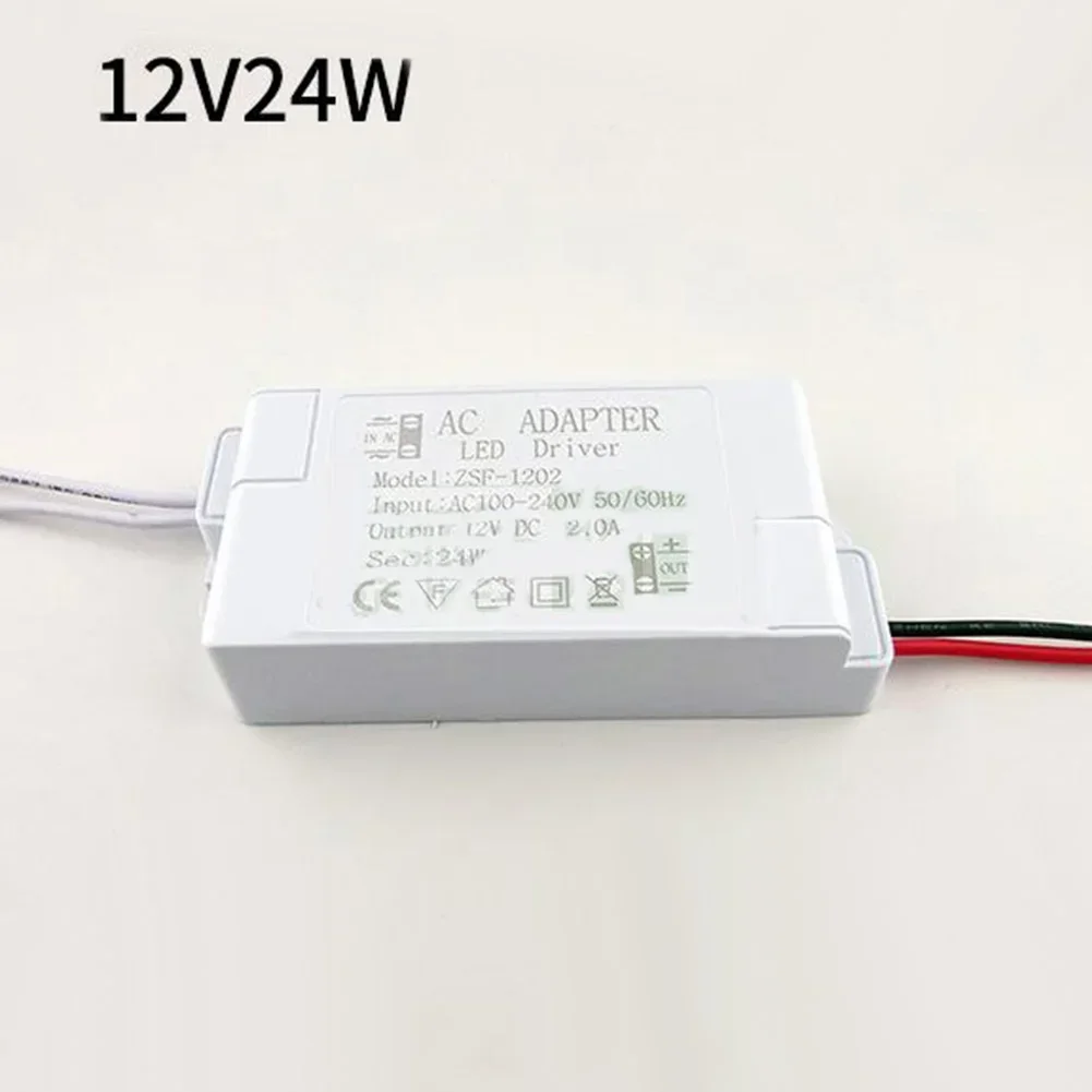 LED Driver Adapter For LED Lighting AC90-240V To DC 12V 12W 24W 36W Non-Isolating Transformer For LED Ceiling Light Replace