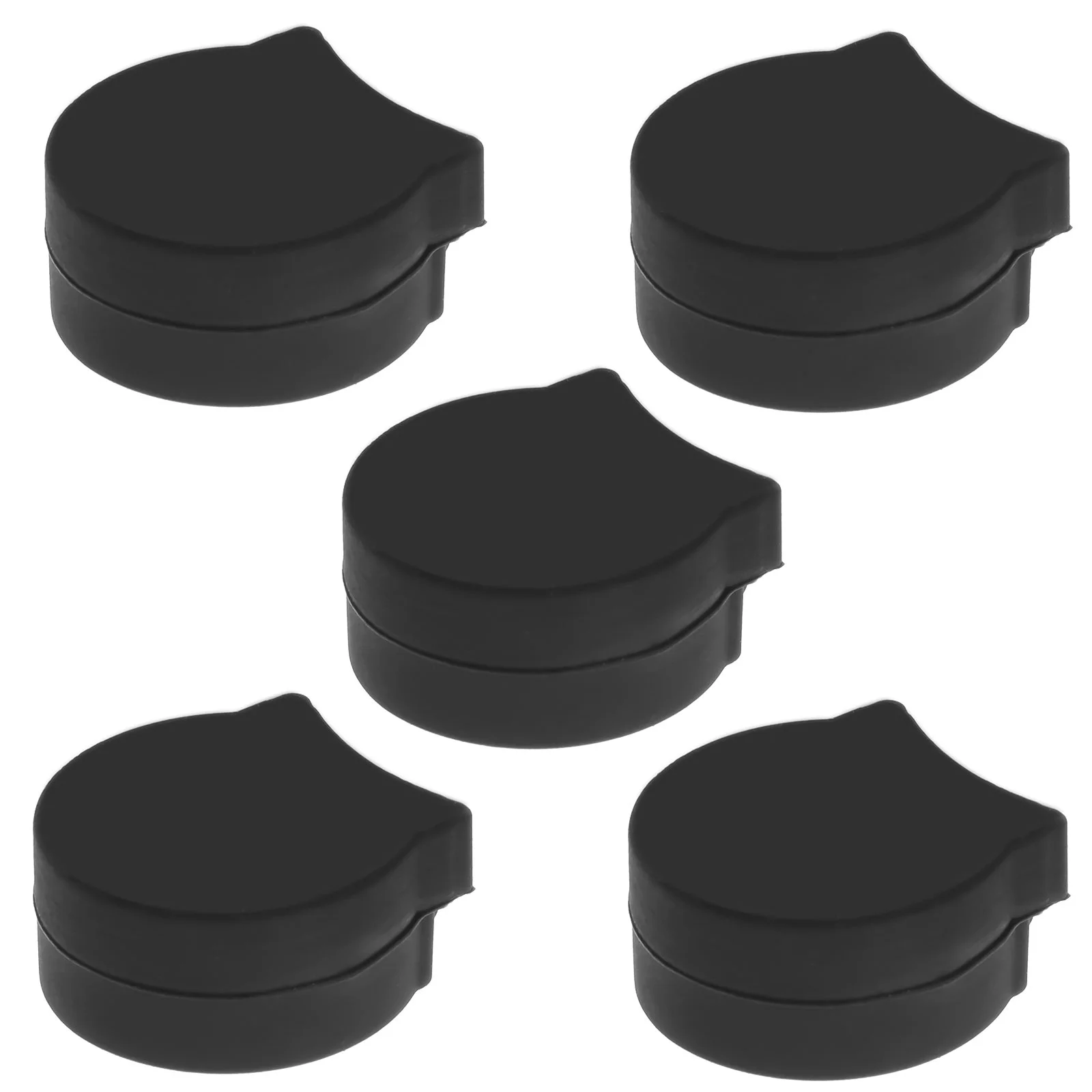 

5pcs Rubber Clarinet Thumb Rest Cushion Protector (Black) Clarinet thumb cushion Clarinet thumb protector