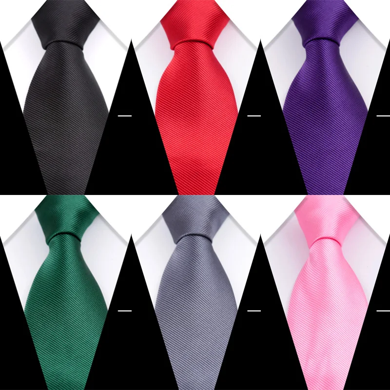 Solide Neue 8CM Herren Krawatte Plaid Grün Schwarz Rot Navy Krawatten Für Mann Bräutigam Jacquard Gewebt Krawatte Für business Hochzeit Party