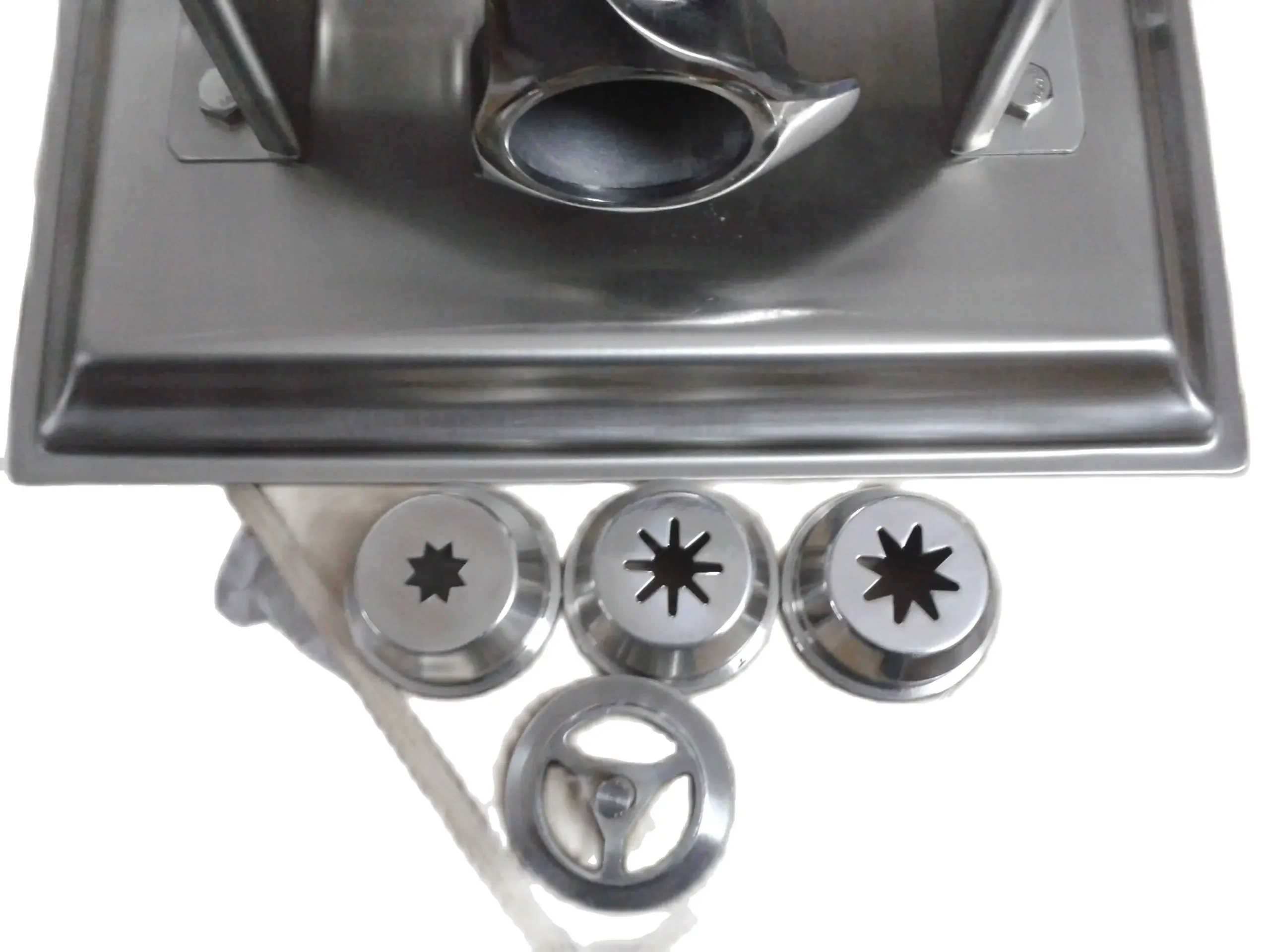 4PCS/Set 304 Stainless Steel Churros Mould Nozzles For Churros Filling Machine Commercial Kitchen Cooking Tools