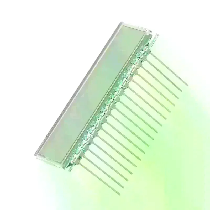 17PIN TN Positive 6 Digit Segment LCD Panel 3V Without Backlight Suitable for Digital Multimeter Replacement 1/2/5PCS