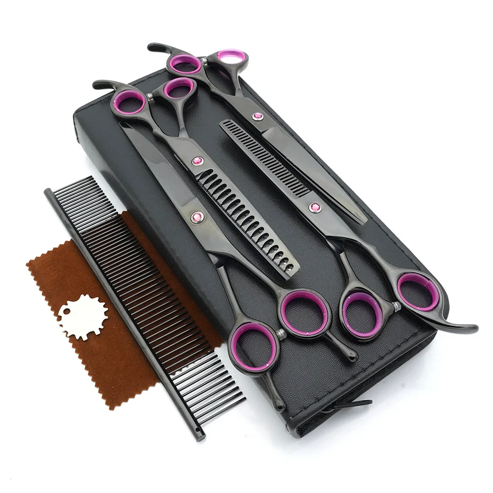 Professional Pet Grooming Scissors Curved - 7 Inch Professional Dog Grooming Scissors