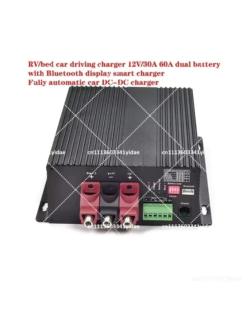 12V-14.6V 60A RV DC-DC Charger, Fully Automatic Car Battery Charger , Lead-Acid & Lithium Batteries