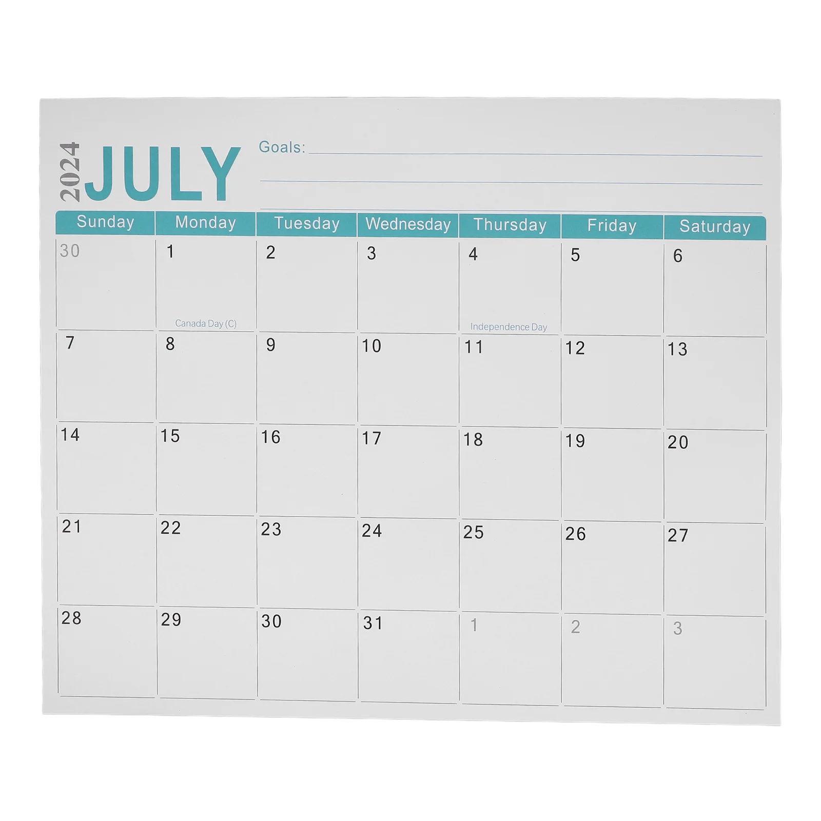 

Wall Calendar Magnetic Refrigerator Paper for Fridge Decorate English Tear off Office Digital