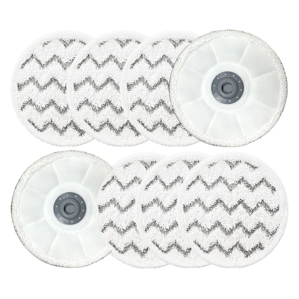 

8 PACK 3897A Replacement Rotating Mop Pads Compatible for SmartSteam Scrubbing Steam Mop 3897A 3897A