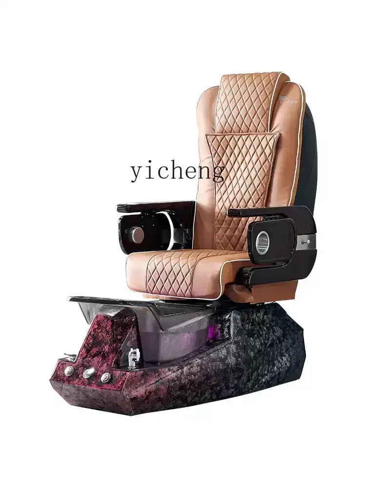 W5.18 Eyelash Sofa Foot Bath Chair Embroidered Eyebrow Foot Chair Multifunctional Electric  Therapy Foot Bath Sofa