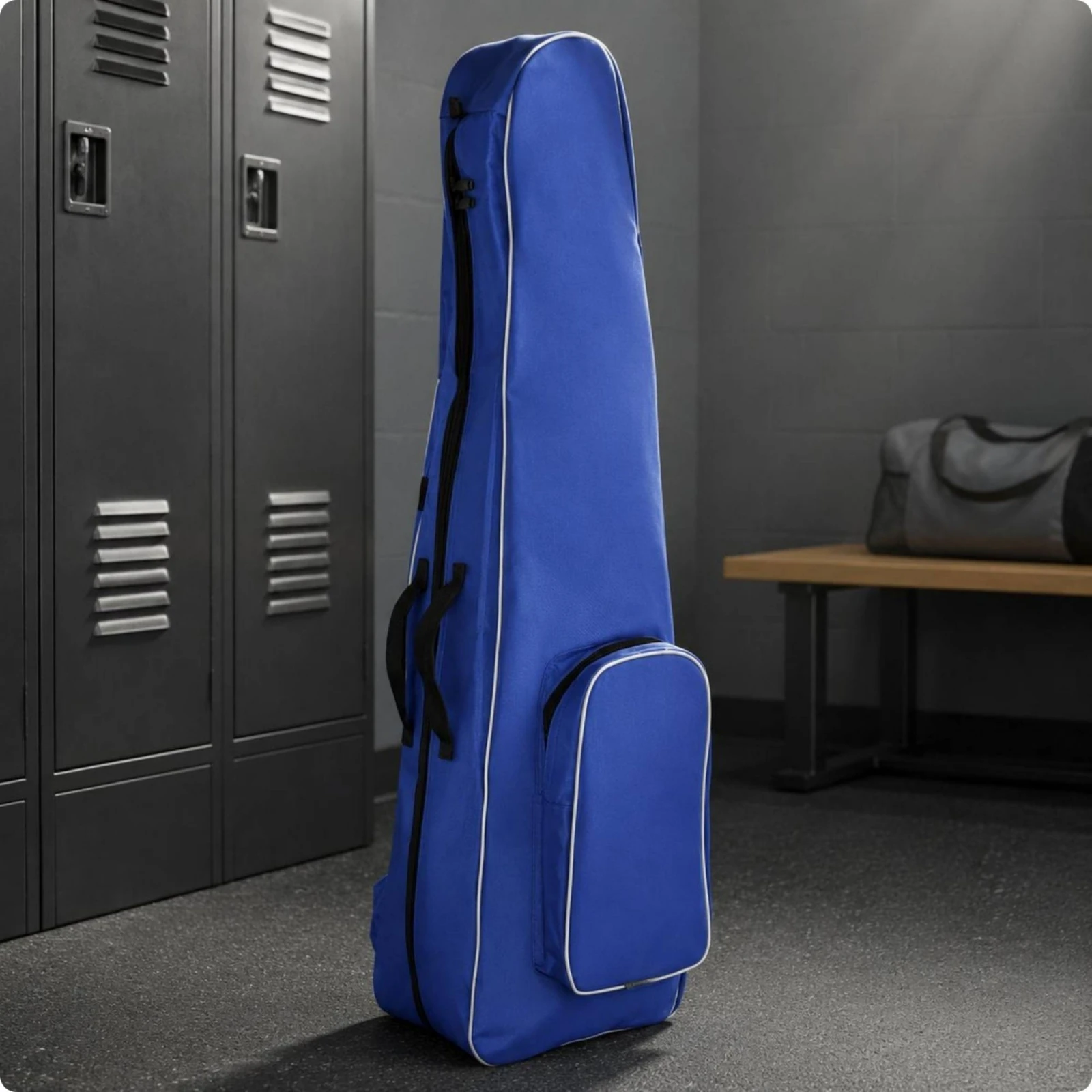 Double Layer Fencing Bag A Shape Fencing Equipment Bag Long-Lasting Heavy-Duty Zipper for Youth, Training view 5