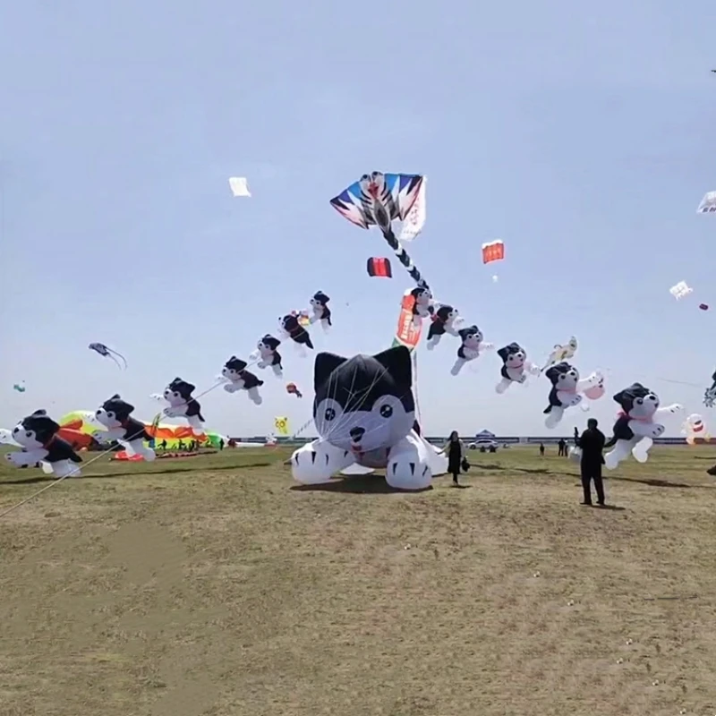 

Giant kites flying inflatable kites dog kite pendant soft kite shows jouer cerf large kite outdoor toy beach kite outdoor games