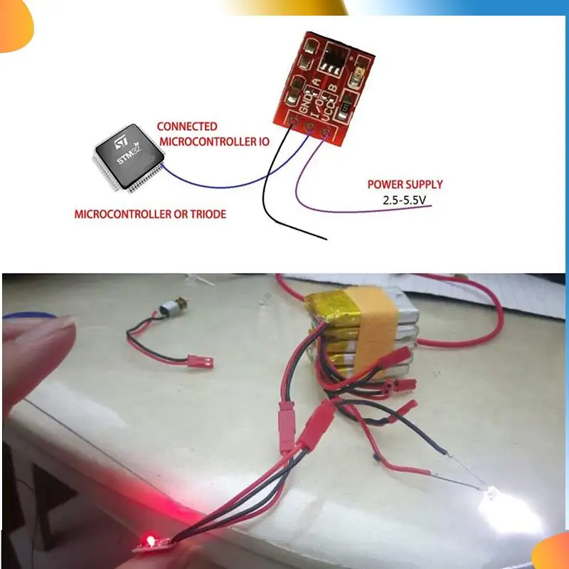 B48A 100 個 TTP223 タッチキースイッチモジュールタッチボタンセルフロック/非ロック容量性スイッチシングルチャンネル