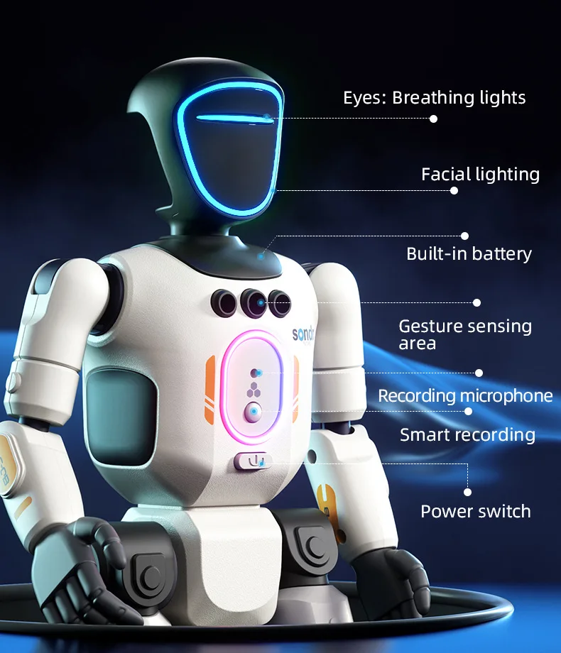 JJRC R40 R2 RC Robot IR Gesture Remote Control Robots Kids Toy Intelligent Vector Smart Robotica Dancing Robo for Children