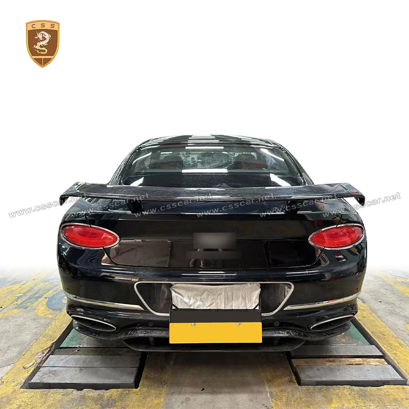 New MSY Style Dry Carbon Fiber Bodykit For Bentley Continental GT 2019-2024 CAR Spolier Wing Front Rear Bumper Splitter Grilles