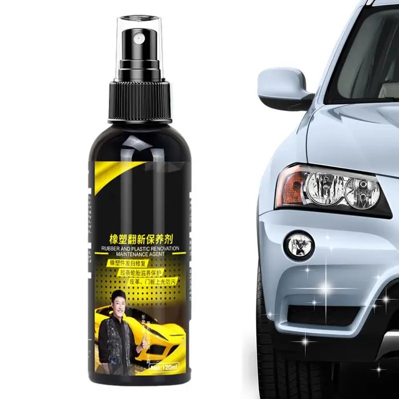 

Interior Coating Agent 120ml Dashboard Cleaning Spray Car Interior Armrest Cleaner Spray Car Interior Maintenance Wax For Truck