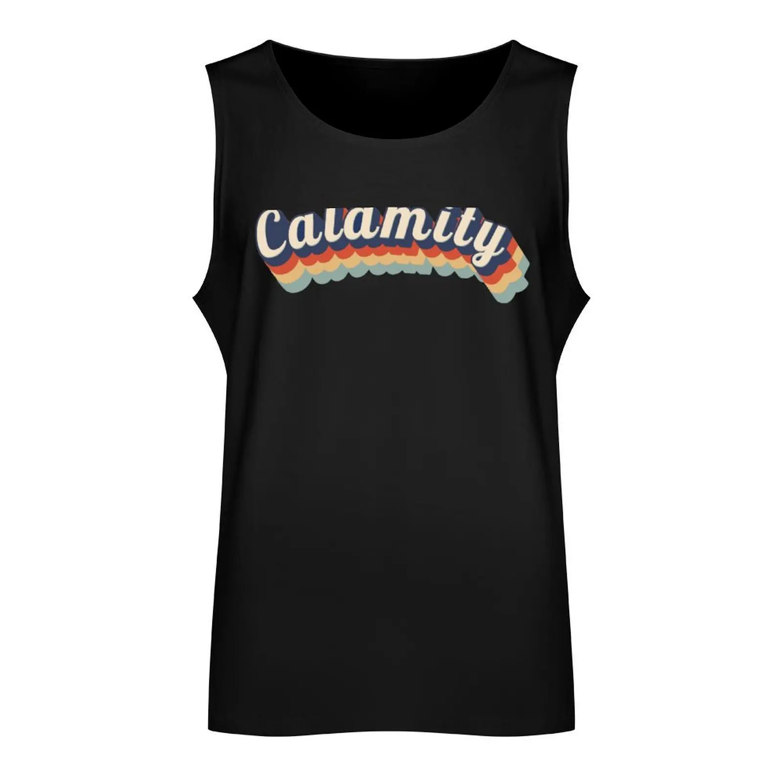 Retro Calamity Tank Top men clothing sleeveless