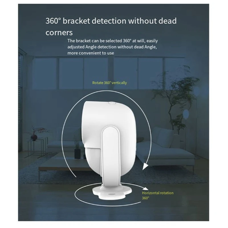 Motion Sensor Detector Alarm Wireless Infrared Home Security System With Remote Control