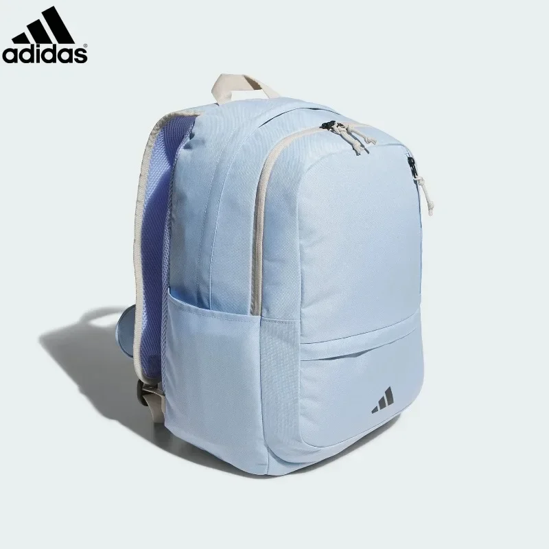 Adidas Unisex Genuine New Lightweight Two Way Backpack Multi Pocket Adjustable Strap School Laptop Travel Bag JY4768