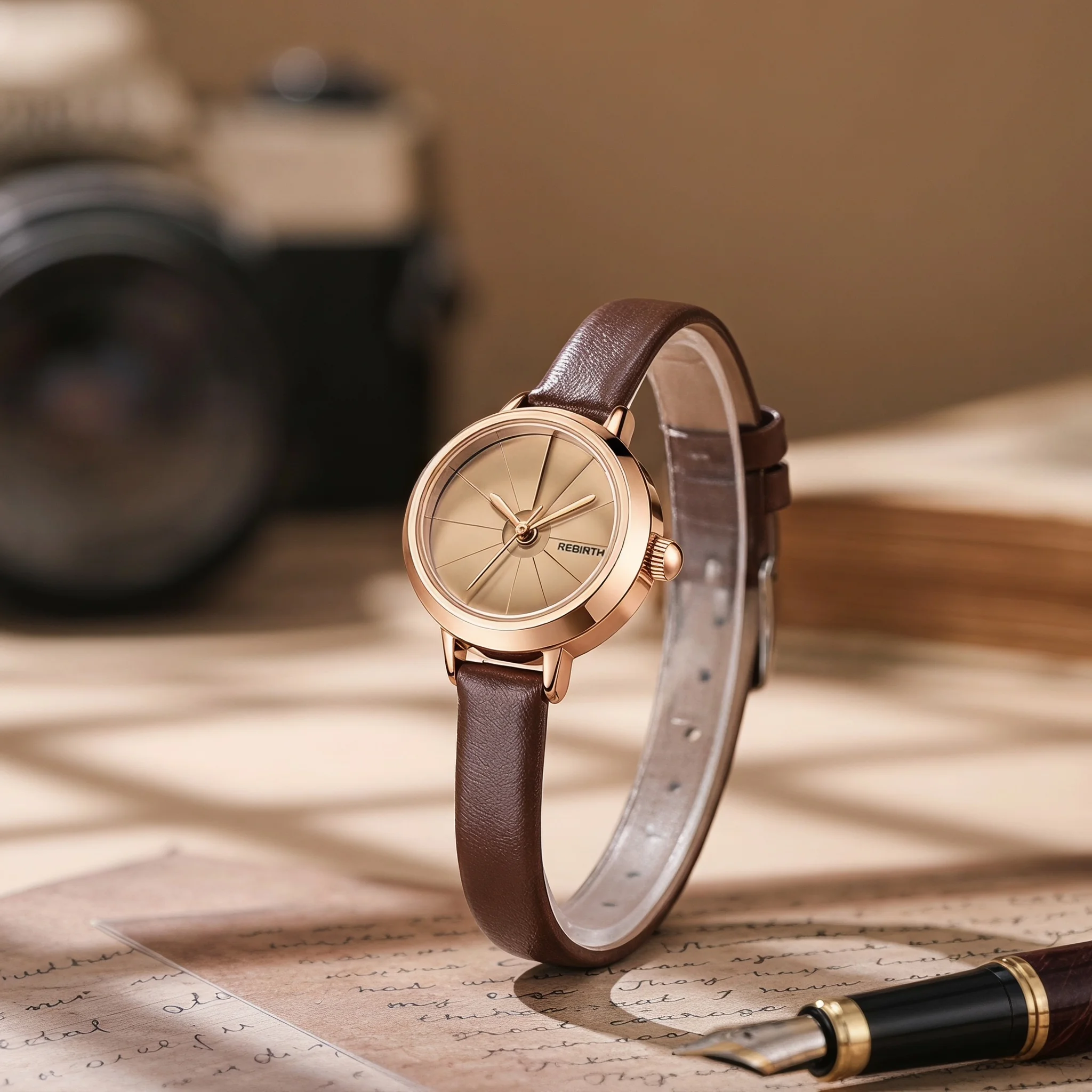 Retro, Compact, Exquisite, Casual, Versatile, Simple Quartz Watch Suitable for Daily Wear