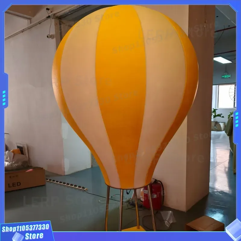 Creative Hot Air Balloon LED Floor Lamp Outdoor Landscape Light Decorative Standing Lamp for Garden Park Scenic Area Night