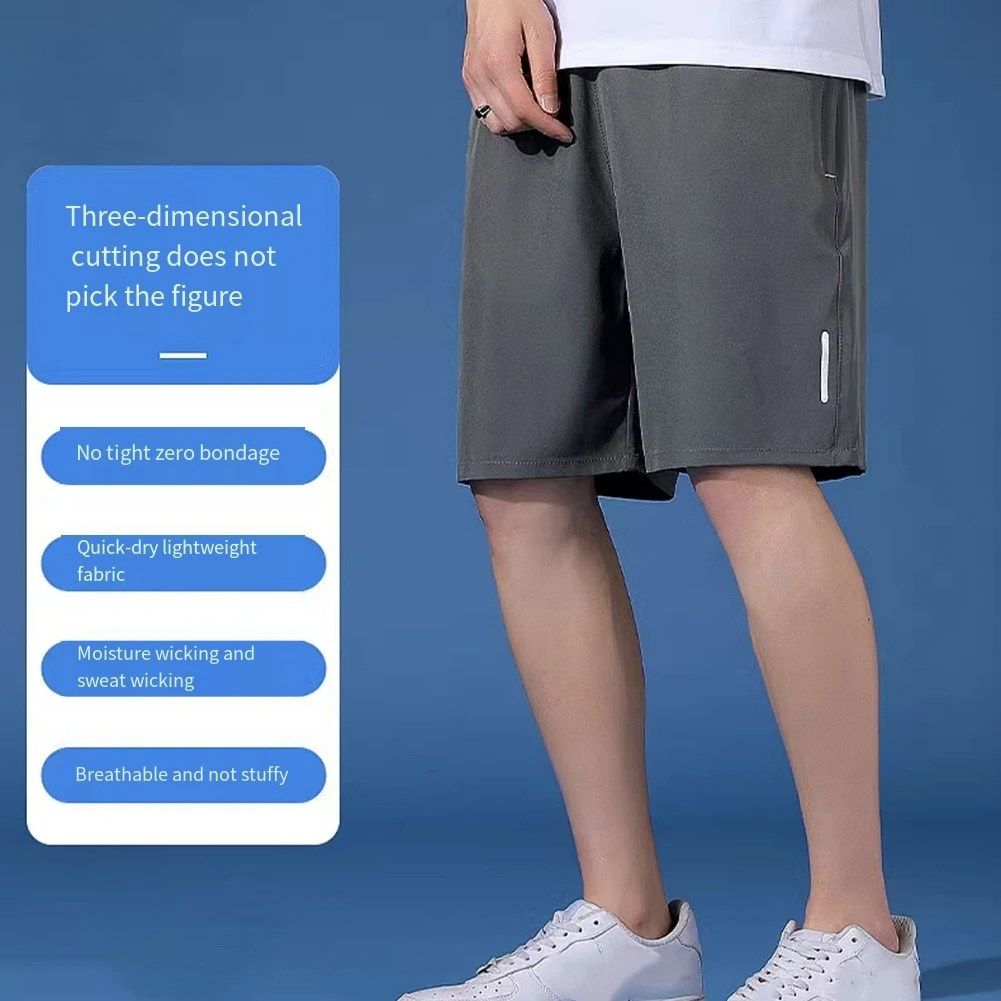 

Causal Summer Men's Short Pants with Quick Drying Fabric Loose Fit Great For Home or Outings in Spring and Summer