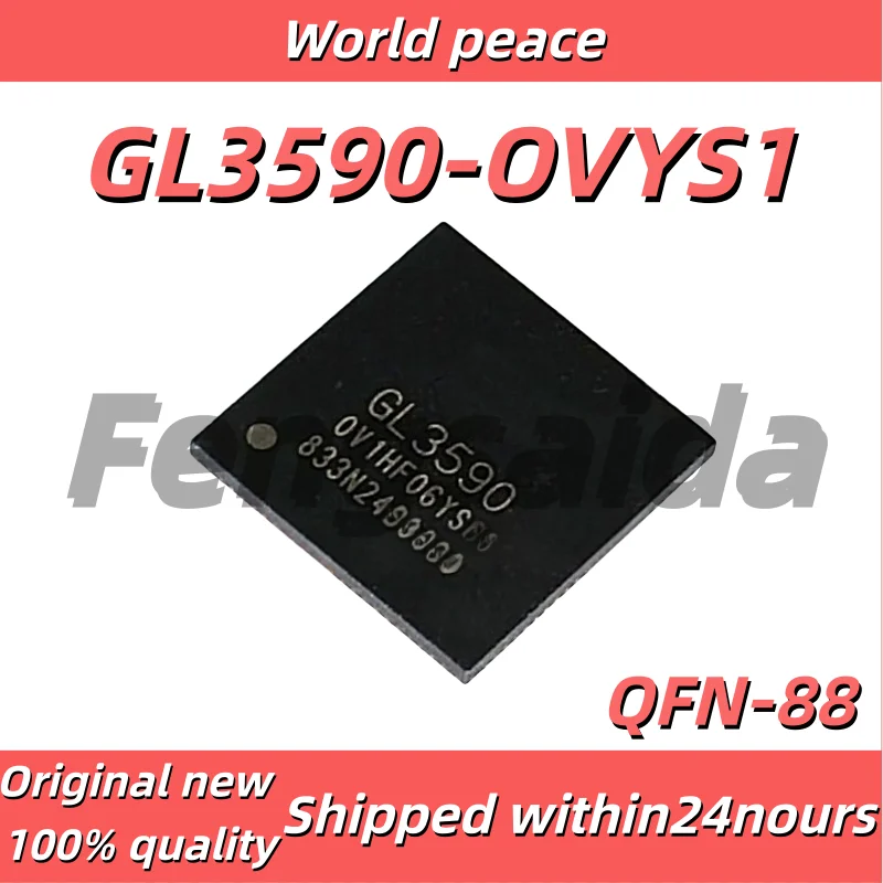 2-5PCS/100% Brand new original GL3590-OVYS1 GL3590 package QFN88
