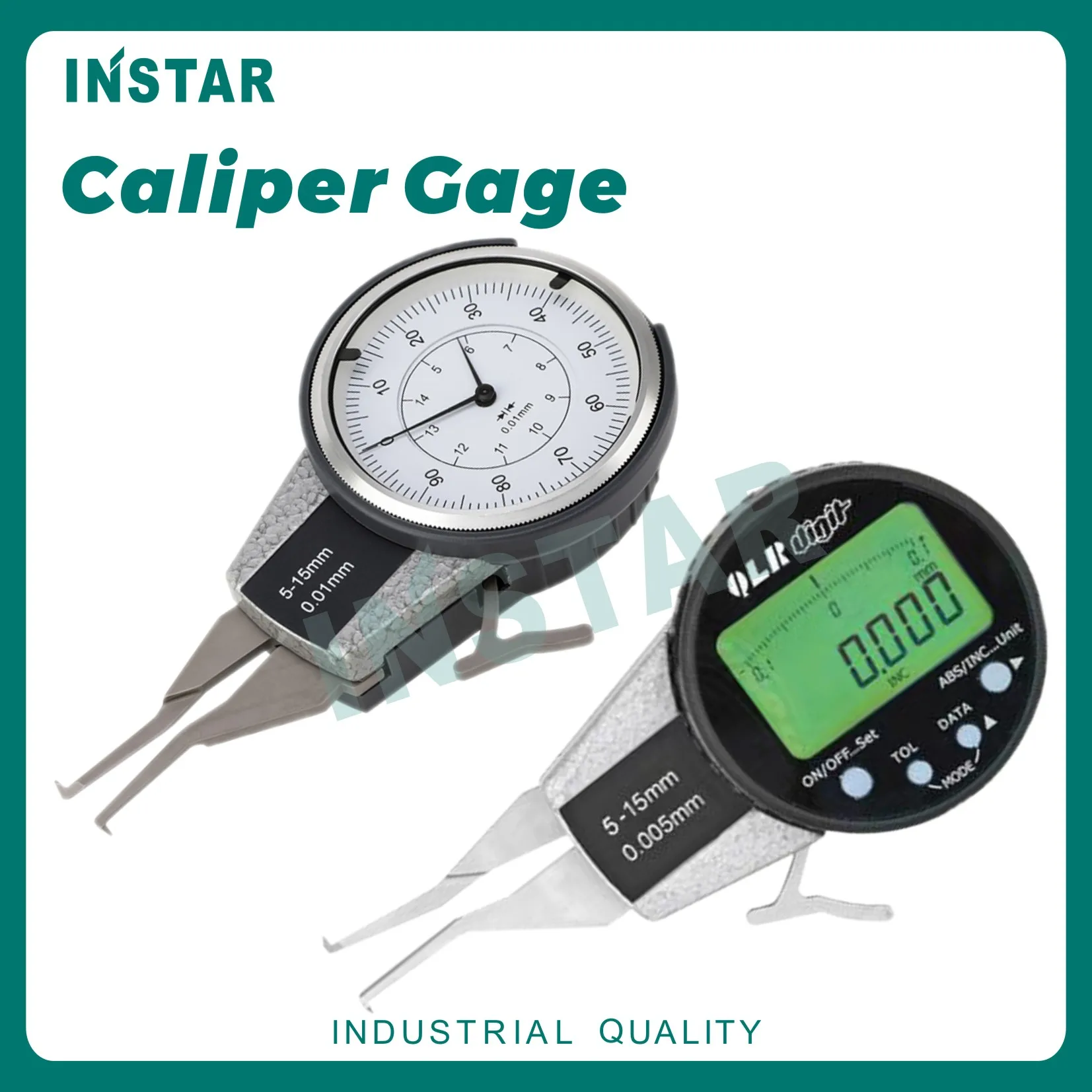 Caliper Gauges for Inside Measurement 5-15mm 10-20mm Internal Caliper Dial Gage 20-30mm 30-40 40-50mm Industrial Quality 0.01mm